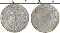 Продать Монеты Зальцбург 4 крейцера 1731 Серебро