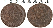 Продать Монеты 1762 – 1796 Екатерина II 5 копеек 1773 Медь