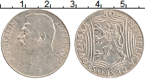 Продать Монеты Чехословакия 50 крон 1949 Серебро
