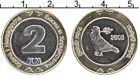 Продать Монеты Босния и Герцеговина 2 марки 2003 Биметалл