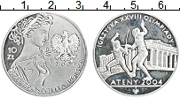 Продать Монеты Польша 10 злотых 2004 Серебро
