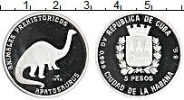 Продать Монеты Куба 5 песо 1993 Серебро