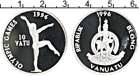 Продать Монеты Вануату 10 вату 1996 Серебро