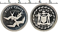 Продать Монеты Белиз 50 центов 1974 Медно-никель
