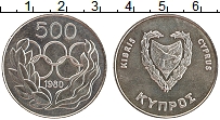 Продать Монеты Кипр 500 милс 1980 Медно-никель