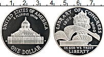 Продать Монеты США 1 доллар 2000 Серебро