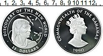 Продать Монеты Багамские острова 25 долларов 1990 Серебро