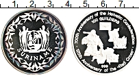 Продать Монеты Суринам 100 гульденов 1991 Серебро