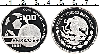 Продать Монеты Мексика 100 песо 1986 Серебро