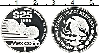 Продать Монеты Мексика 25 песо 1985 Серебро