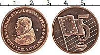 Продать Монеты Ватикан 5 евроцентов 2006 Бронза