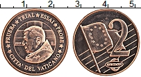 Продать Монеты Ватикан 2 евроцента 2007 