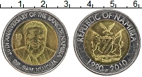 Продать Монеты Намибия 10 долларов 2010 Биметалл