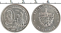 Продать Монеты Куба 25 сентаво 1989 Медно-никель
