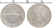 Продать Монеты Канада 10 центов 1967 Серебро