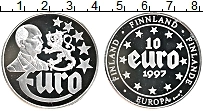 Продать Монеты Финляндия 10 евро 1997 Серебро