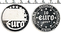 Продать Монеты Дания 10 евро 1997 Серебро