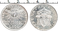 Продать Монеты Ватикан 500 лир 1958 Серебро