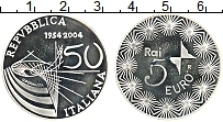 Продать Монеты Италия 5 евро 2004 Серебро