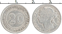 Продать Монеты Маврикий 20 центов 1877 Серебро
