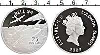 Продать Монеты Соломоновы острова 25 долларов 2003 Серебро
