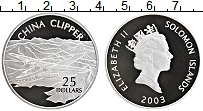 Продать Монеты Соломоновы острова 25 долларов 2003 Серебро
