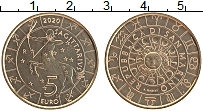 Продать Монеты Сан-Марино 5 евро 2020 Латунь