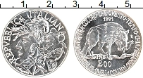 Продать Монеты Италия 200 лир 1991 Серебро