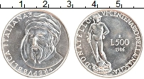 Продать Монеты Италия 500 лир 1986 Серебро