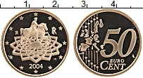 Продать Монеты Италия 50 евроцентов 2002 Латунь
