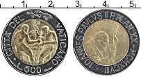 Продать Монеты Ватикан 500 лир 1998 Биметалл