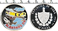 Продать Монеты Куба 10 песо 1994 Серебро