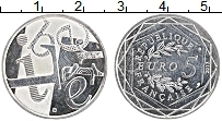 Продать Монеты Франция 5 евро 2013 Серебро