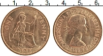 Продать Монеты Великобритания 1 пенни 1953 Бронза