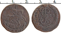 Продать Монеты 1762 – 1796 Екатерина II Деньга 1768 Медь