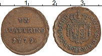 Продать Монеты Милан 1 кватрино 1779 Медь