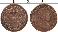 Продать Монеты Австрия 1/4 крейцера 1779 Медь