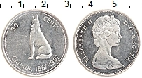 Продать Монеты Канада 50 центов 1967 Серебро