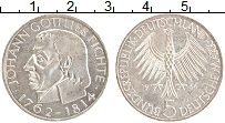 Продать Монеты ФРГ 5 марок 1964 Серебро