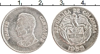 Продать Монеты Колумбия 20 сентаво 1953 Серебро