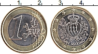 Продать Монеты Сан-Марино 1 евро 2009 Биметалл