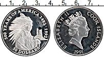 Продать Монеты Острова Кука 50 долларов 1992 Серебро