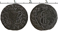 Продать Монеты 1762 – 1796 Екатерина II 1 полушка 1767 Медь
