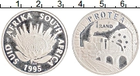Продать Монеты ЮАР 1 ранд 1995 Серебро