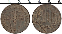 Продать Монеты Алжир 10 сантим 1917 Цинк