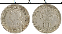 Продать Монеты Ангола 10 сентаво 1928 Медно-никель