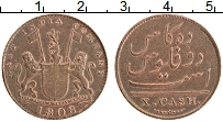 Продать Монеты Британская Индия 10 кэш 1808 Медь