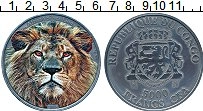 Продать Монеты Конго 5000 франков 2013 Латунь