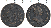 Продать Монеты Венгрия 1 полтура 1763 Медь