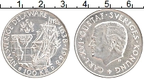 Продать Монеты Швеция 100 крон 1988 Серебро